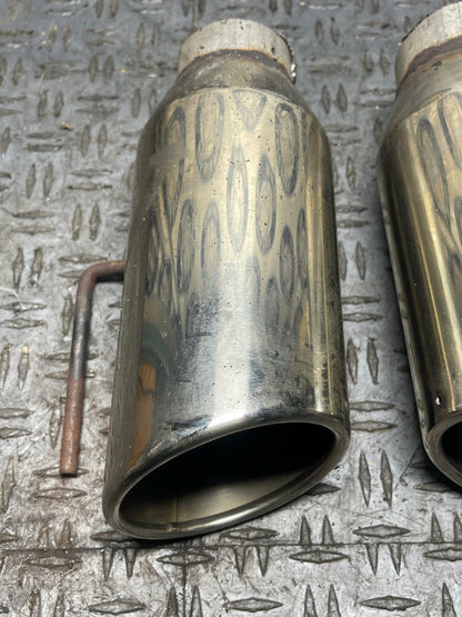 2003-04 Ford Mustang SVT Cobra Aftermarket Exhaust Tips- Unsure of Brand