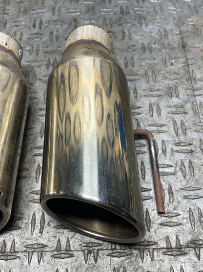 2003-04 Ford Mustang SVT Cobra Aftermarket Exhaust Tips- Unsure of Brand