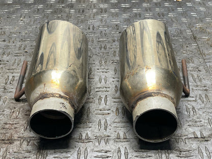 2003-04 Ford Mustang SVT Cobra Aftermarket Exhaust Tips- Unsure of Brand