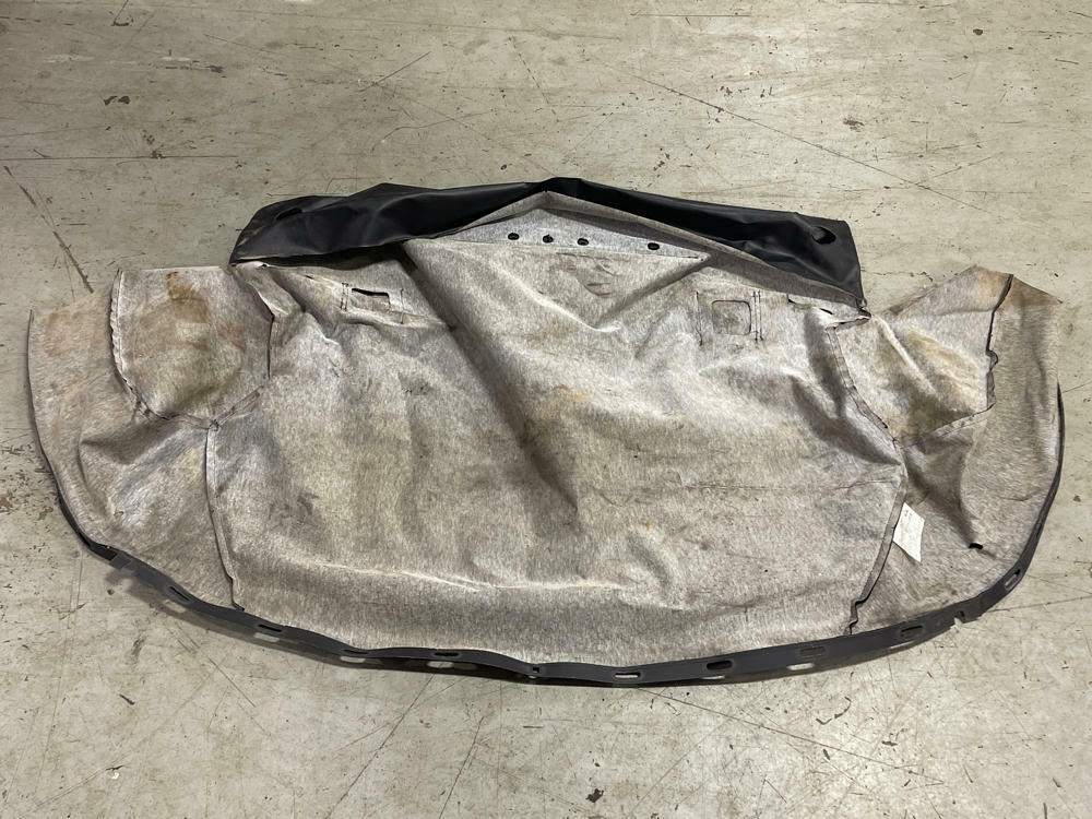2003-04 Ford Mustang SVT Cobra Convertible Rear Partition Panel- LEATHER 314