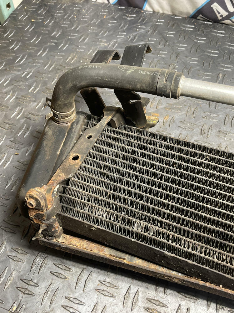 2003-04 Ford Mustang SVT Cobra OEM Heat Exchanger Setup- NEEDS WORK, BENT 314