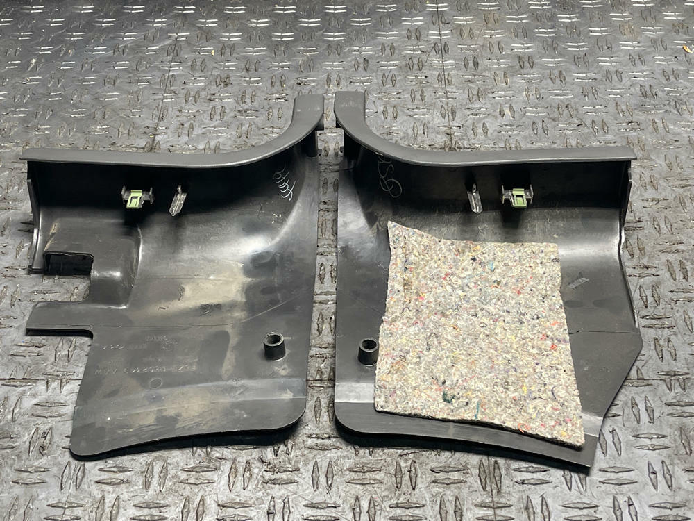 2003-04 Ford Mustang SVT Cobra OEM Kick Panel Pair- Dark Charcoal 314