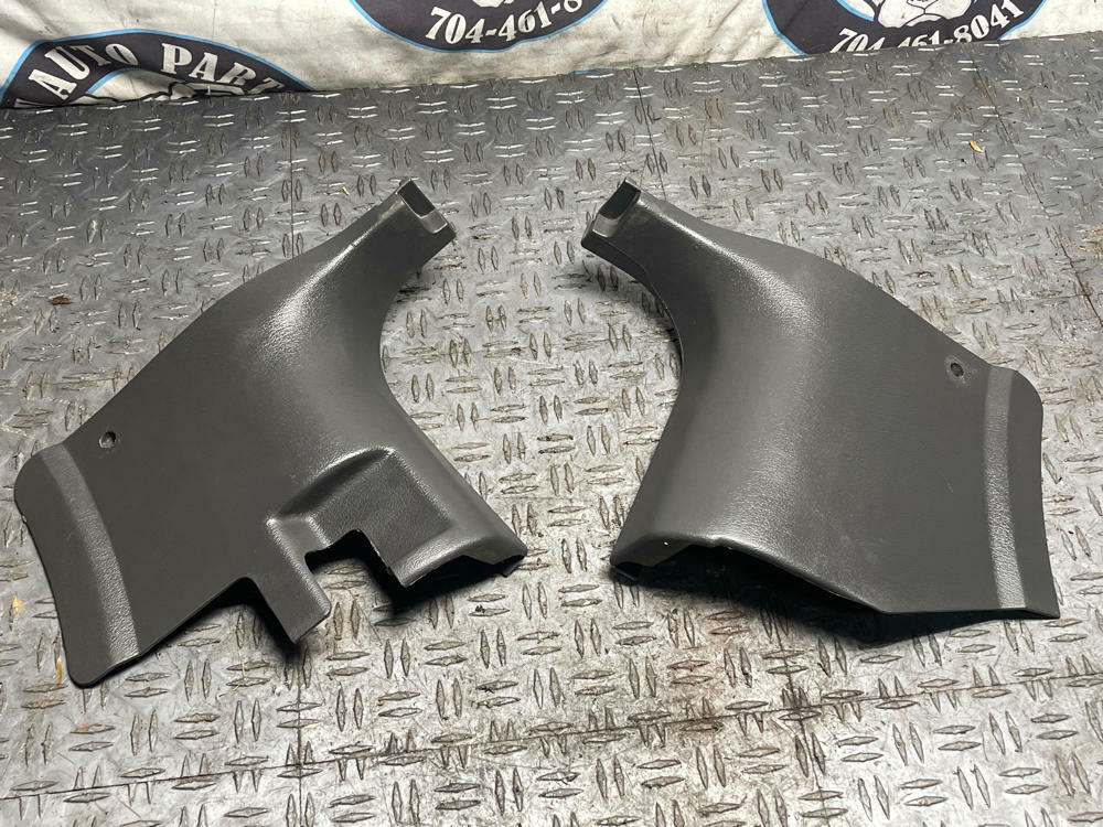2003-04 Ford Mustang SVT Cobra OEM Kick Panel Pair- Dark Charcoal 314