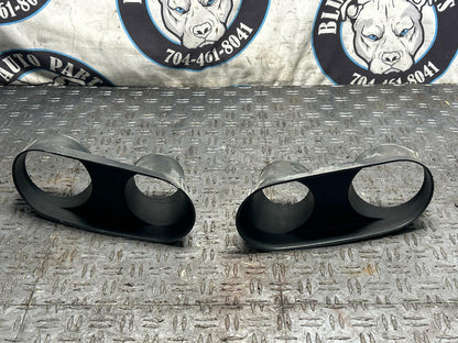 2003-04 Ford Mustang SVT Cobra Front Bumper Fog Light Bezels Pair 314