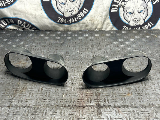 2003-04 Ford Mustang SVT Cobra Front Bumper Fog Light Bezels Pair 314