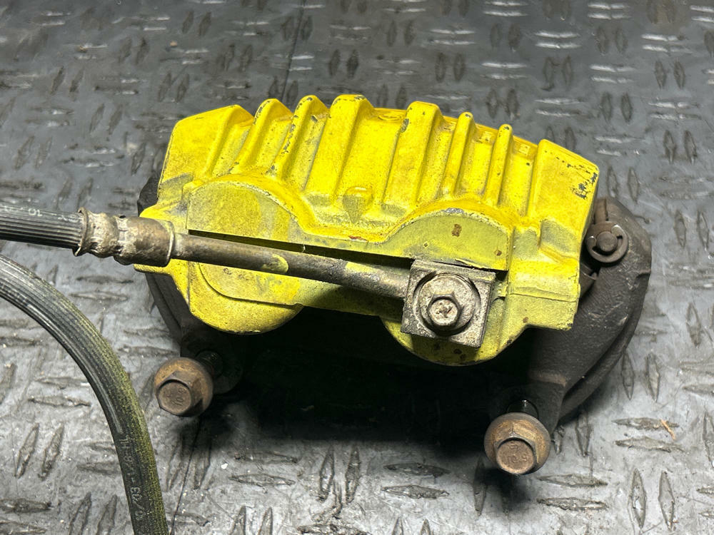 2003-04 Ford Mustang SVT Cobra OEM PBR Front Brake Calipers- Yellow 314