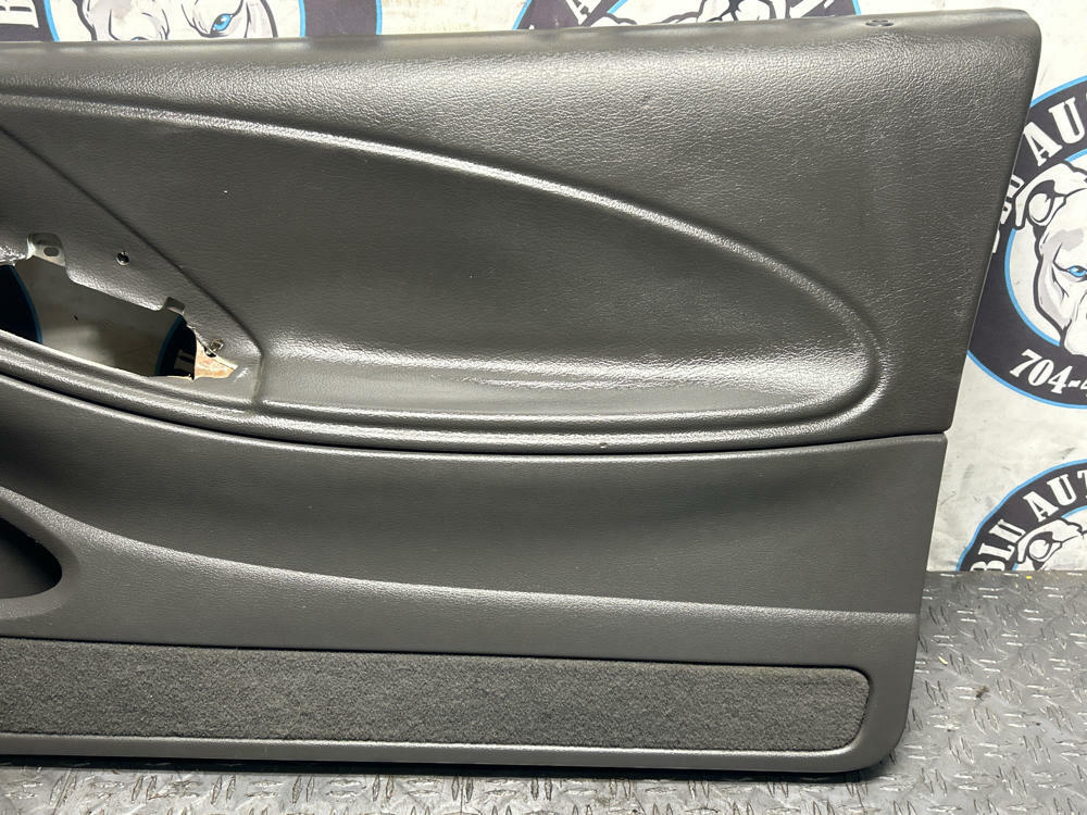 2003-04 Ford Mustang SVT Cobra OEM Door Panel Pair- Dark Charcoal 314