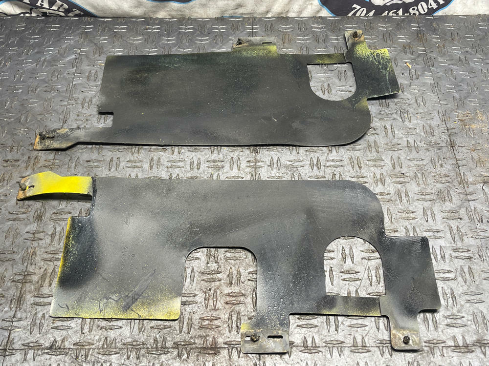 2003-04 Ford Mustang SVT Cobra Engine Bay Splash Guard Pair 314