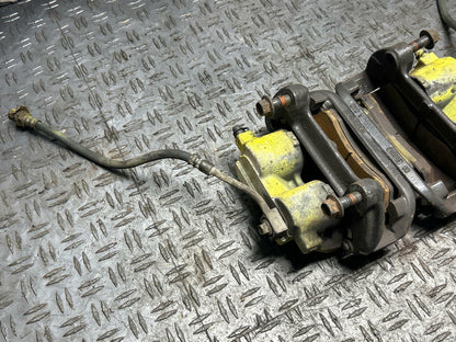 2003-04 Ford Mustang SVT Cobra OEM PBR Front Brake Calipers- Yellow 314
