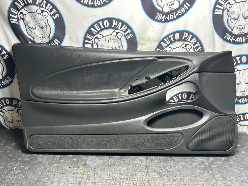 2003-04 Ford Mustang SVT Cobra OEM Door Panel Pair- Dark Charcoal 314