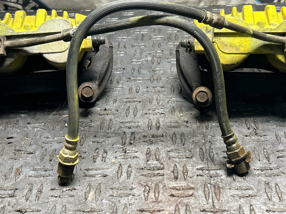 2003-04 Ford Mustang SVT Cobra OEM PBR Front Brake Calipers- Yellow 314