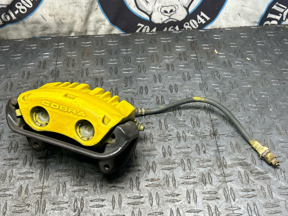 2003-04 Ford Mustang SVT Cobra OEM PBR Front Brake Calipers- Yellow 314