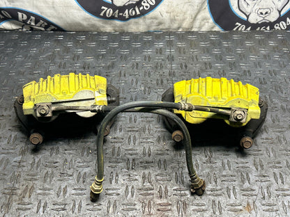 2003-04 Ford Mustang SVT Cobra OEM PBR Front Brake Calipers- Yellow 314