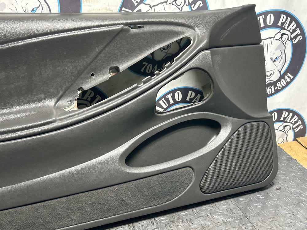 2003-04 Ford Mustang SVT Cobra OEM Door Panel Pair- Dark Charcoal 314