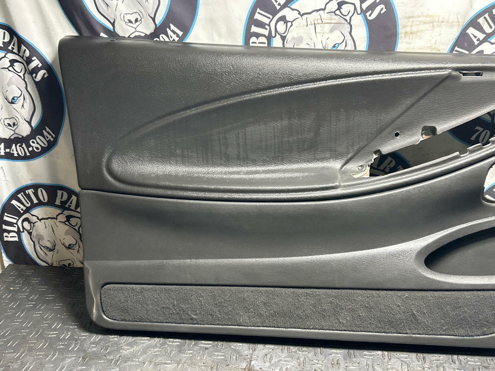 2003-04 Ford Mustang SVT Cobra OEM Door Panel Pair- Dark Charcoal 314