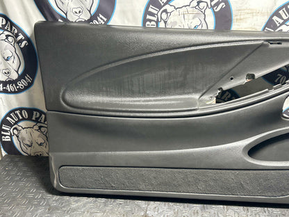 2003-04 Ford Mustang SVT Cobra OEM Door Panel Pair- Dark Charcoal 314