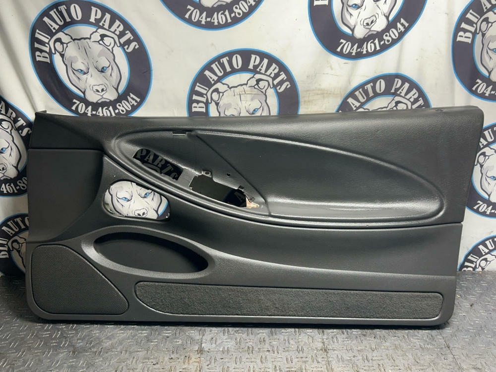 2003-04 Ford Mustang SVT Cobra OEM Door Panel Pair- Dark Charcoal 314