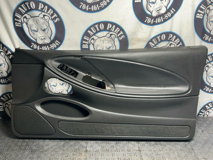 2003-04 Ford Mustang SVT Cobra OEM Door Panel Pair- Dark Charcoal 314