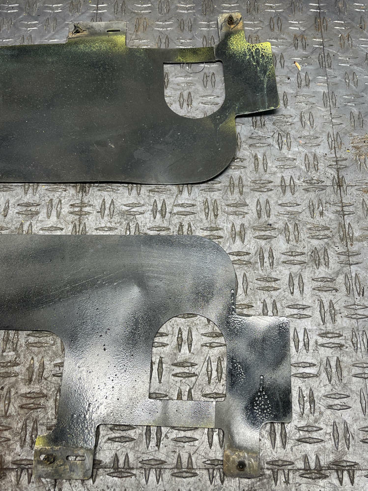 2003-04 Ford Mustang SVT Cobra Engine Bay Splash Guard Pair 314