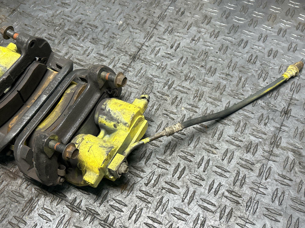 2003-04 Ford Mustang SVT Cobra OEM PBR Front Brake Calipers- Yellow 314