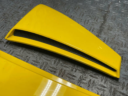 2003-04 Ford Mustang SVT Cobra Screaming Yellow Side Scoop Pair 314