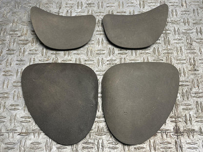 2003-04 Ford Mustang SVT Cobra Rear Qrtr Speaker Grilles Pair- Dark Charcoal 314