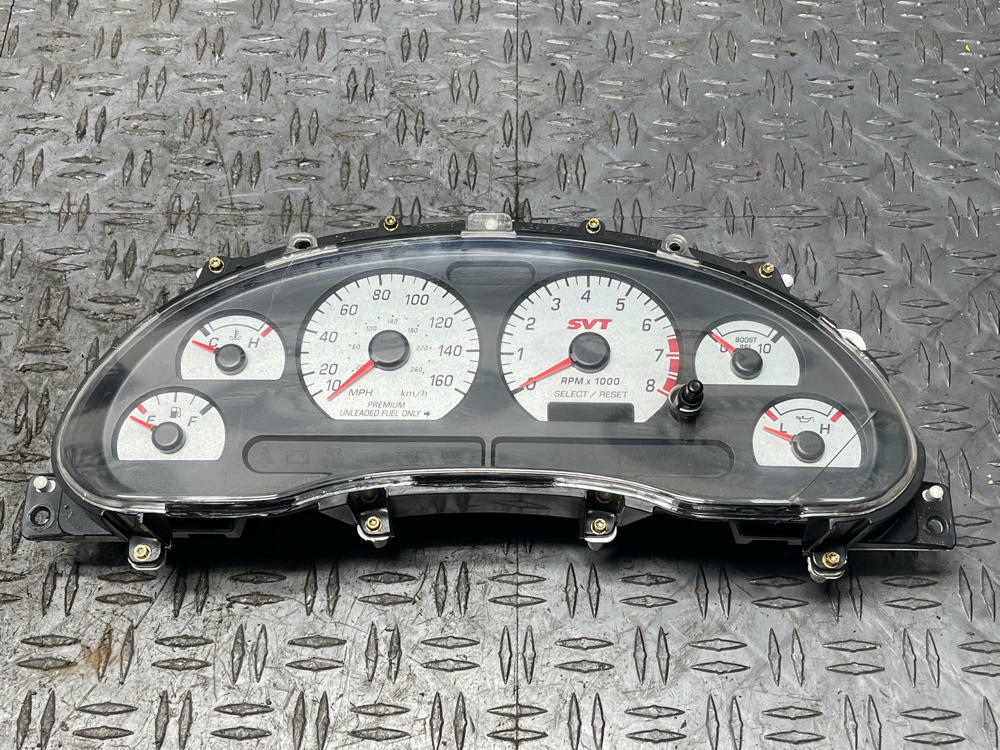 2003-04 Ford Mustang SVT Cobra OEM Instrument Cluster- 94,xxx Showing 314