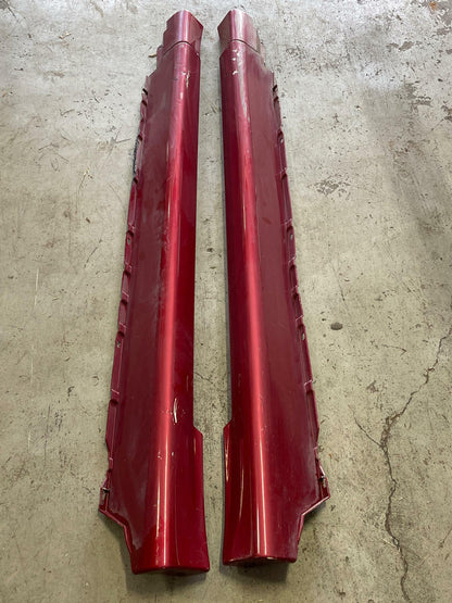 2003-04 Ford Mustang SVT Cobra Side Skirt Pair- Red Fire BA