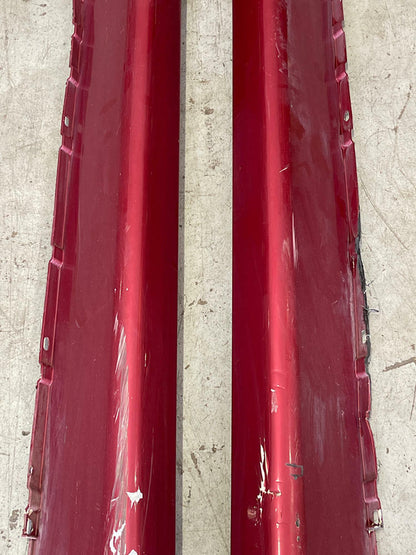 2003-04 Ford Mustang SVT Cobra Side Skirt Pair- Red Fire BA