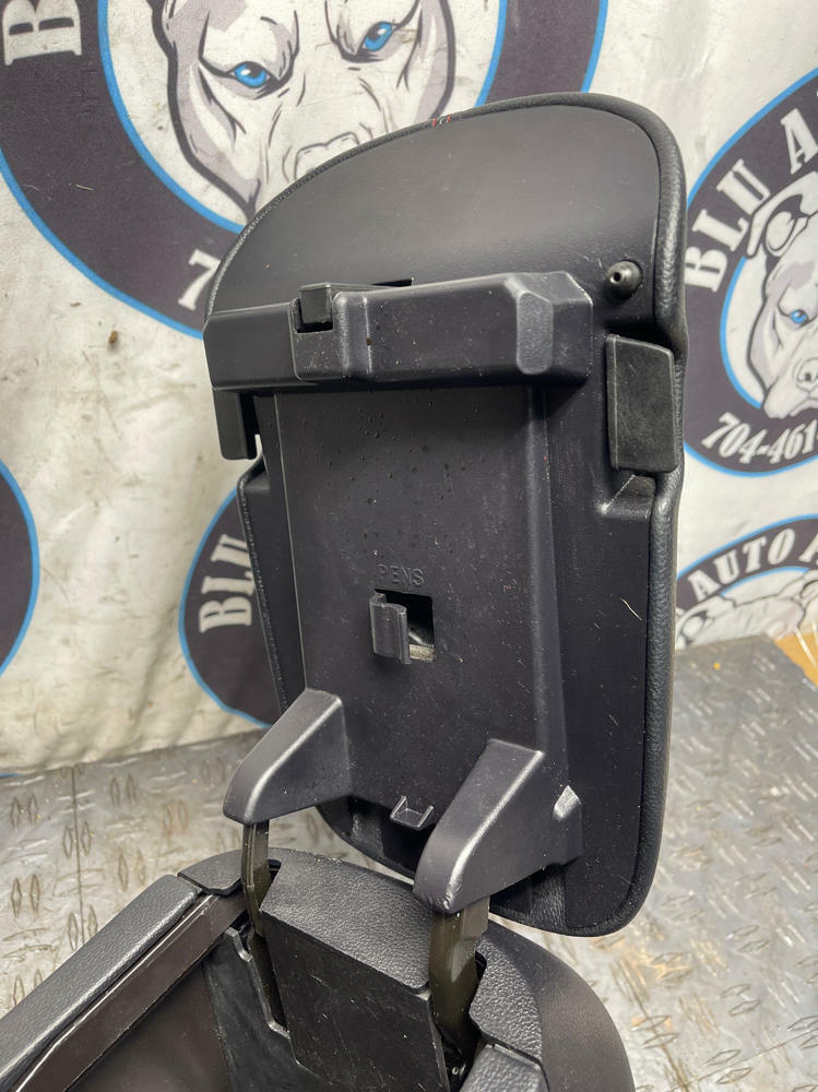 2018-23 Ford Mustang GT Premium Leather Center Console- Red Stitching 310