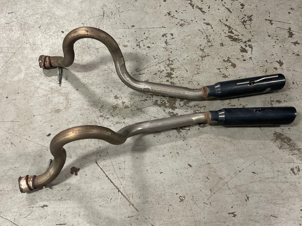 1999-04 Ford Mustang GT Bullitt Over The Axle Pipes- w/ Tips 306