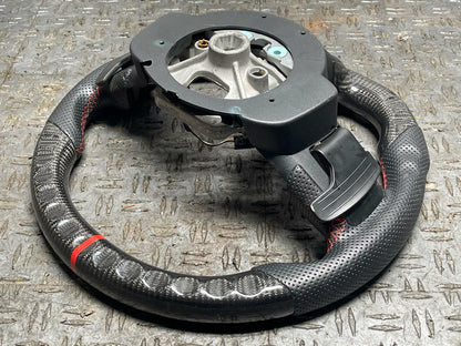 2015-23 Ford Mustang Aftermarket Carbon Fiber Steering Wheel
