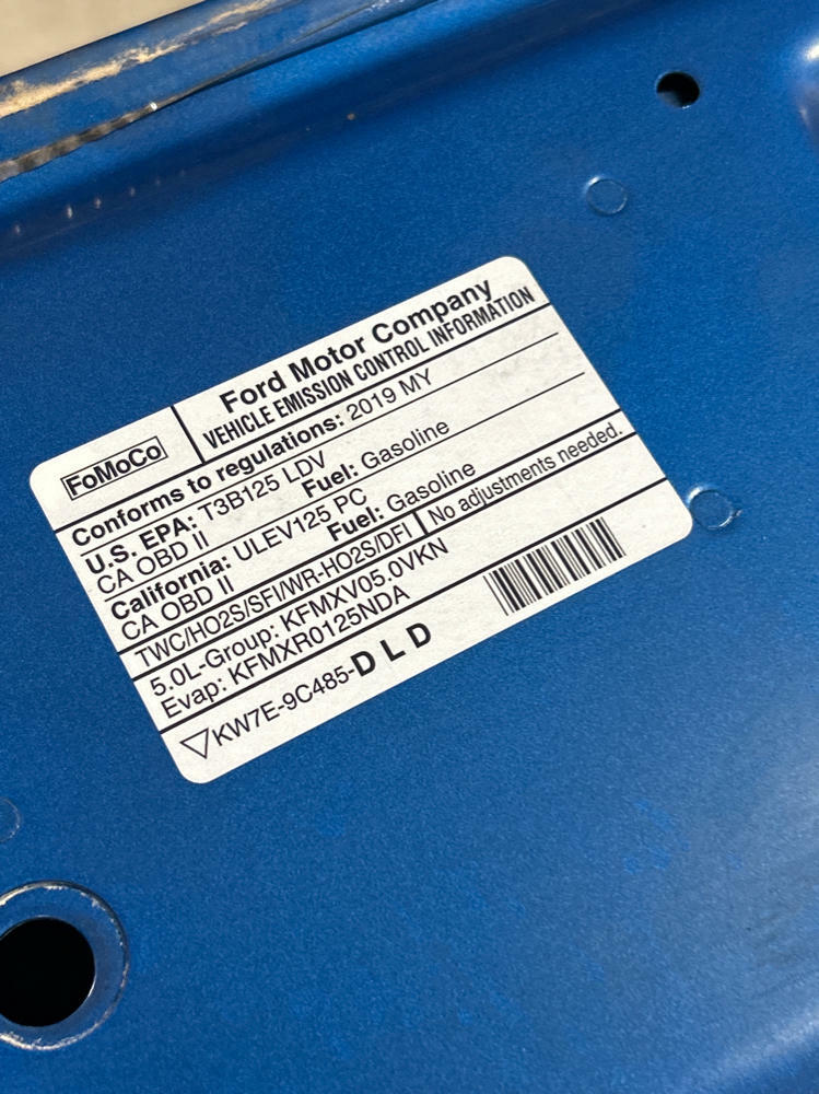 2018-23 Ford Mustang OEM Hood- See Description 301