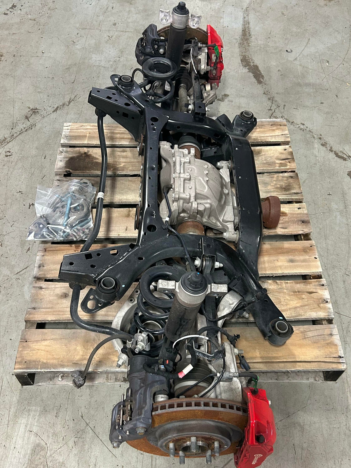 2024+ Ford Mustang Rear IRS Subframe Assembly Brembos 17K Miles 303