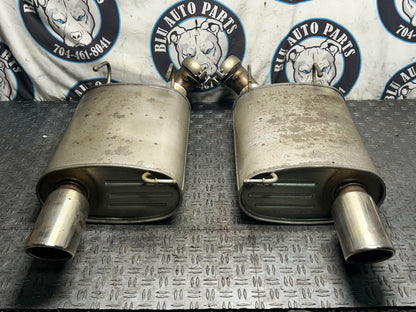2013-14 Ford Mustang GT OEM Mufflers RH LH 32k Miles