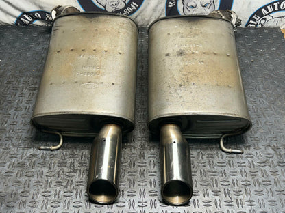 2013-14 Ford Mustang GT OEM Mufflers RH LH 32k Miles