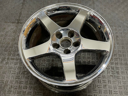 2003-04 Ford Mustang SVT Cobra OEM 17x 9 Chrome Wheel 39k Miles 318