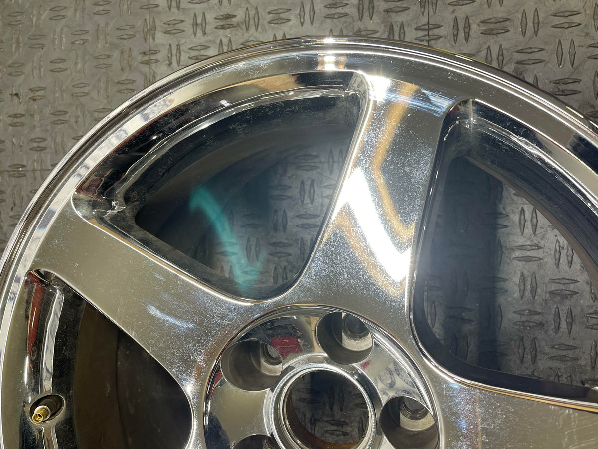 2003-04 Ford Mustang SVT Cobra 17x9 Chrome Wheel OEM 39k Miles 318