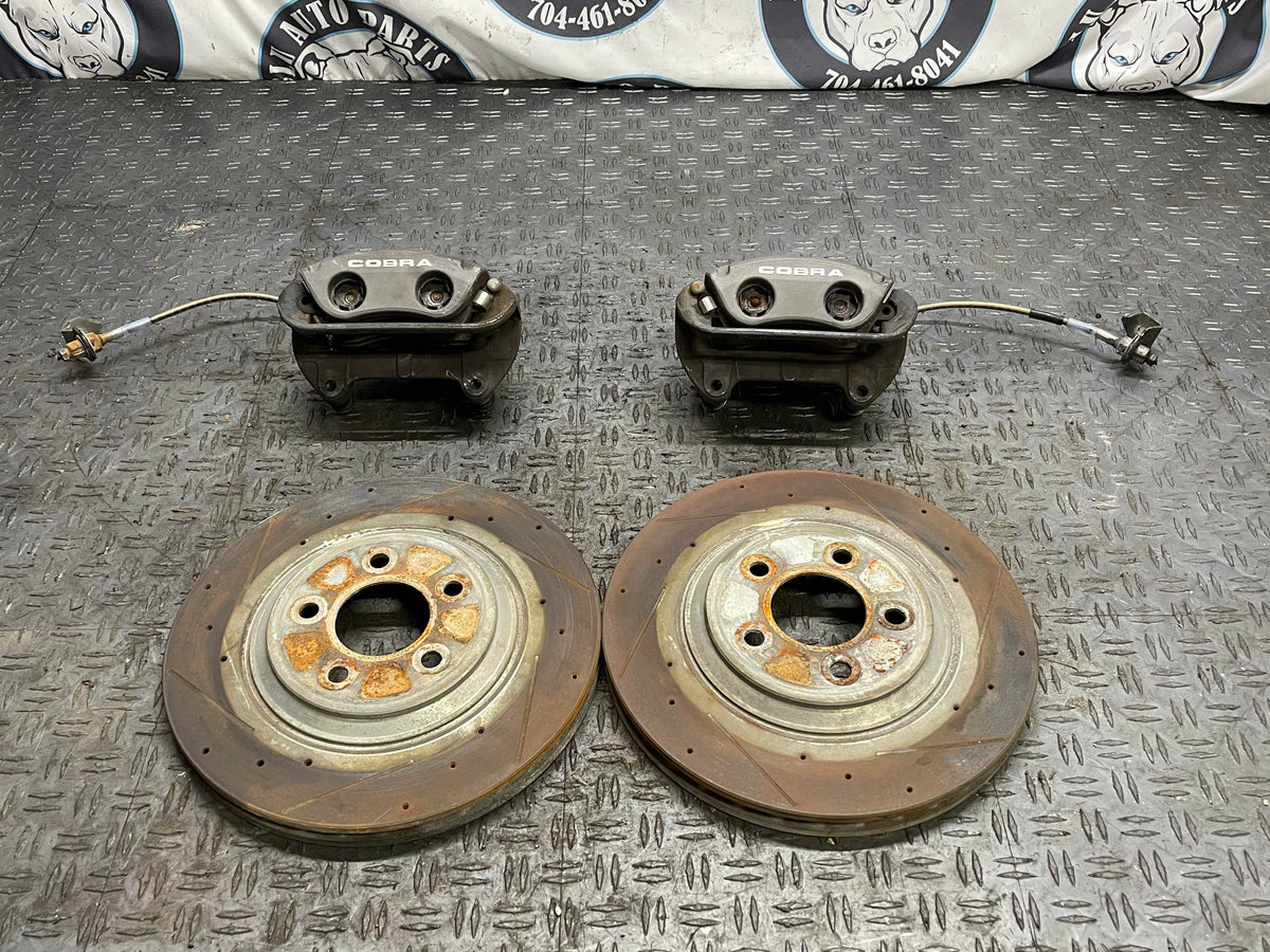 2003-04 Ford Mustang SVT Cobra Front Brake Kit 318