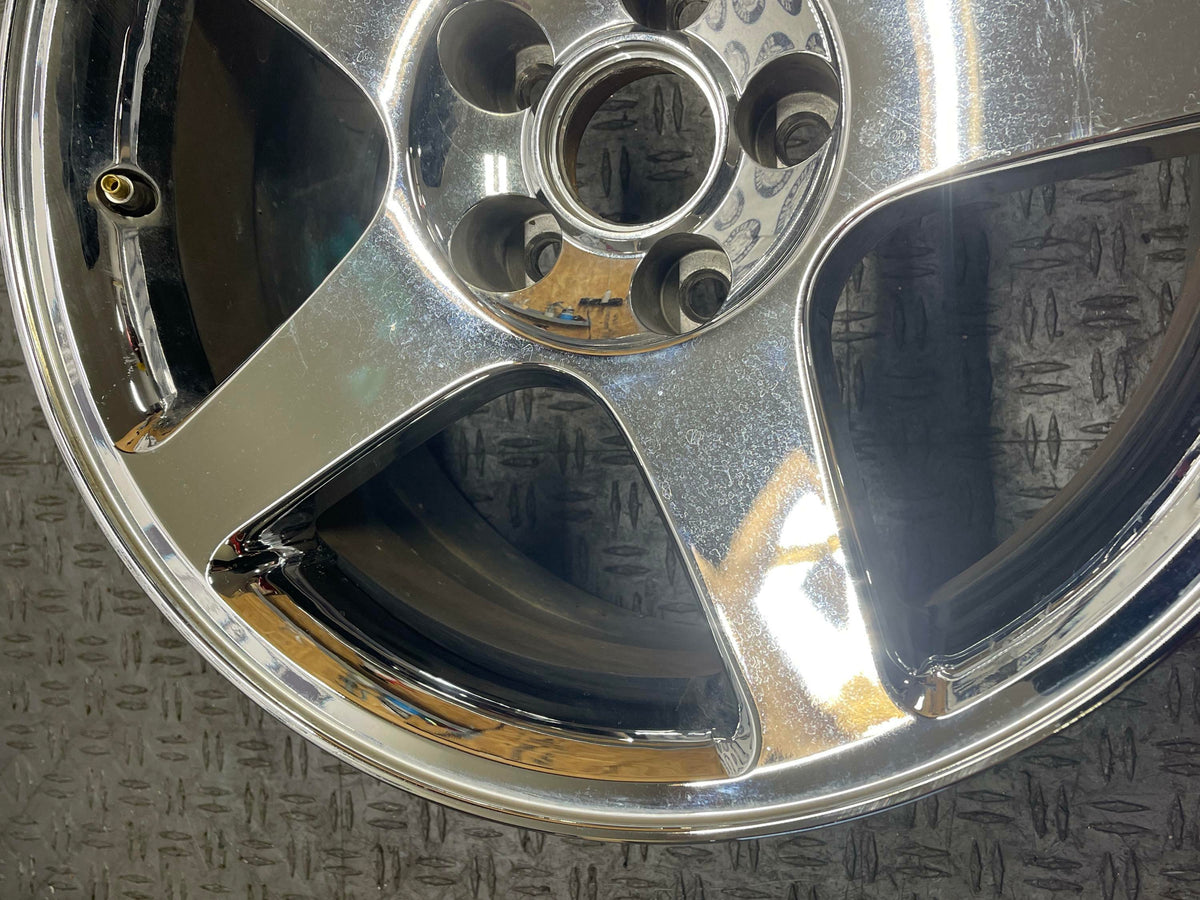 2003-04 Ford Mustang SVT Cobra 17x9 Chrome Wheel OEM 39k Miles 318
