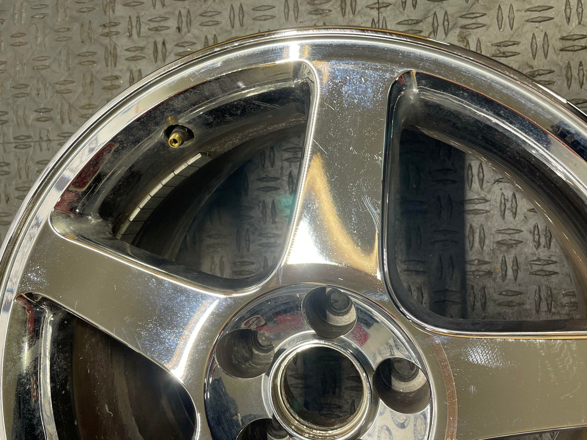 2003-04 Ford Mustang SVT Cobra OEM 17x 9 Chrome Wheel 39k Miles 318