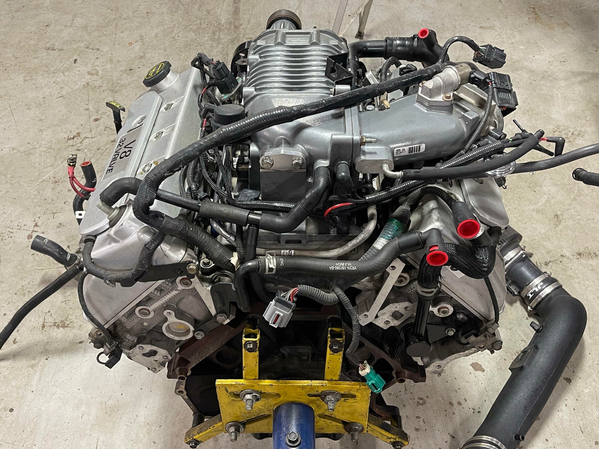 2003-04 Ford Mustang SVT Cobra Engine 133xxx Miles 9 Thread Heads READ DESC 325