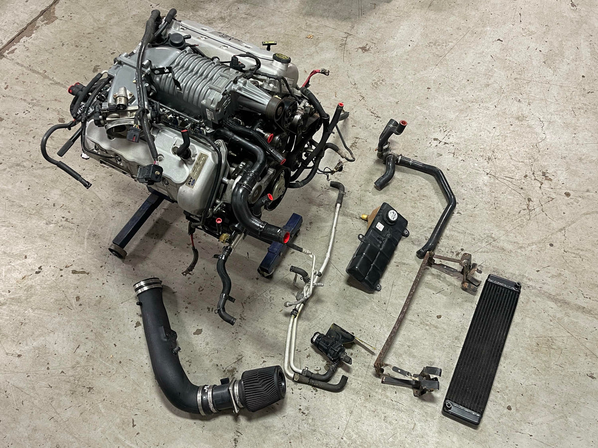2003-04 Ford Mustang SVT Cobra Engine 133xxx Miles 9 Thread Heads READ DESC 325