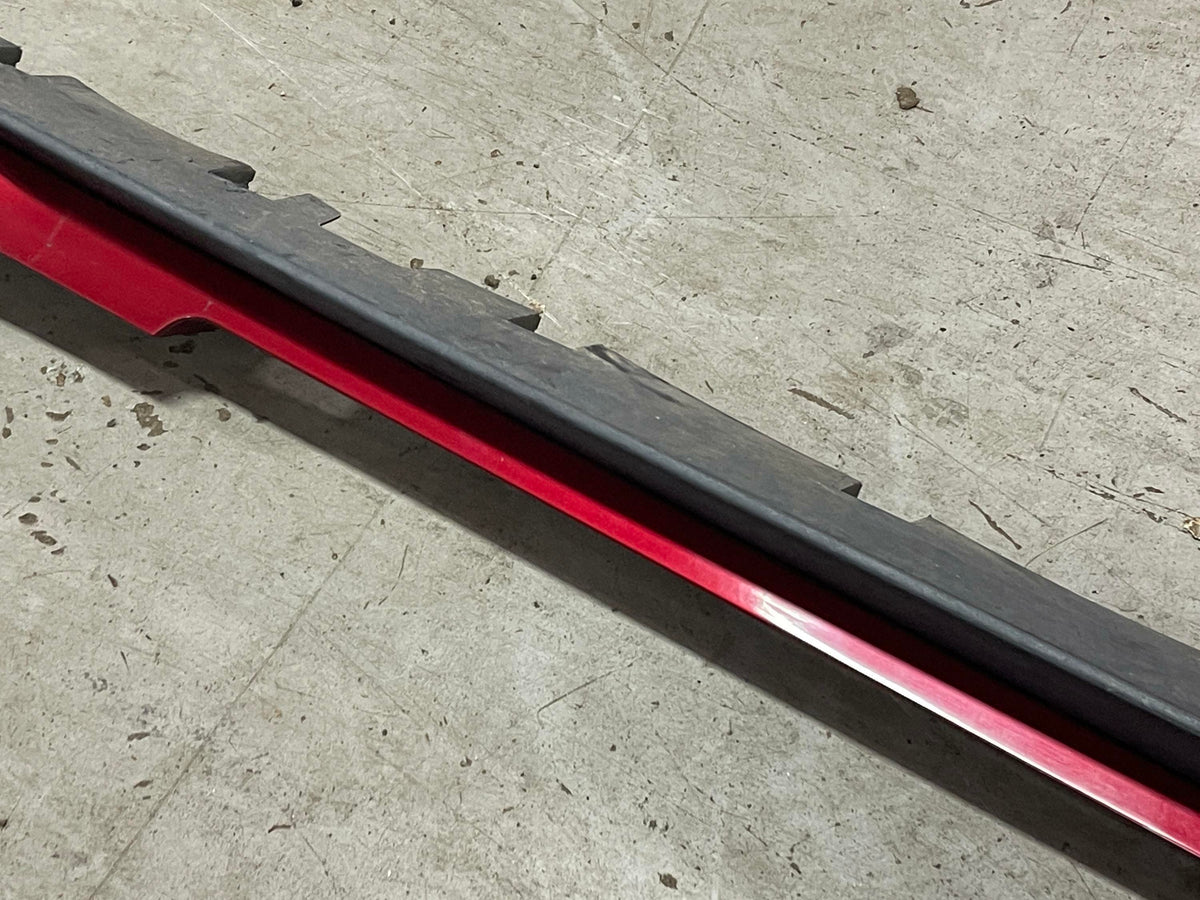 2015-23 Ford Mustang Passenger RH Rocker Side Skirt Ruby Red Paint Code RR 319