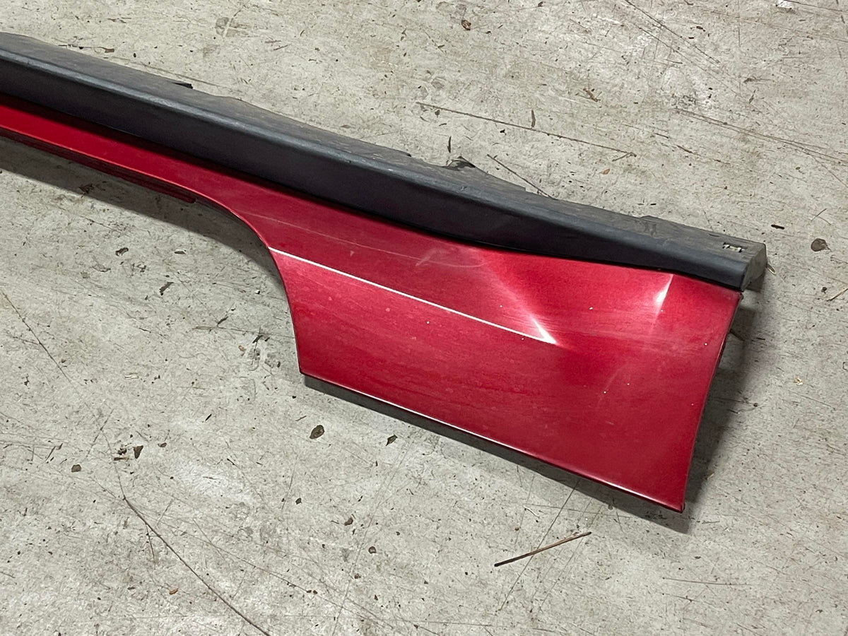 2015-23 Ford Mustang Passenger RH Rocker Side Skirt Ruby Red Paint Code RR 319