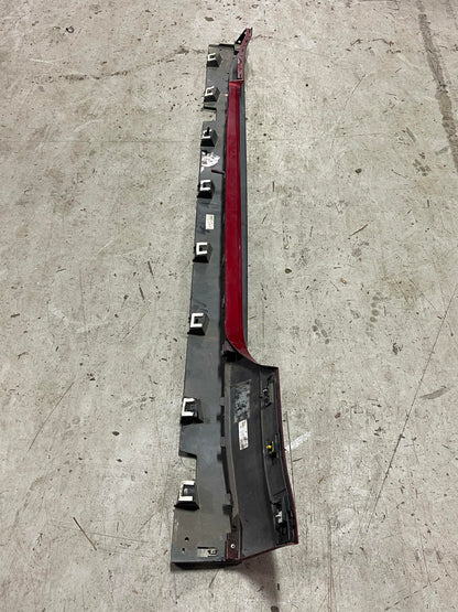 2015-23 Ford Mustang Passenger RH Rocker Side Skirt Ruby Red Paint Code RR 319