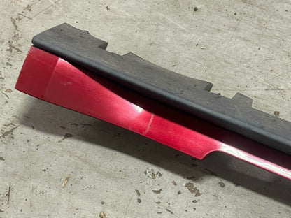 2015-23 Ford Mustang Passenger RH Rocker Side Skirt Ruby Red Paint Code RR 319