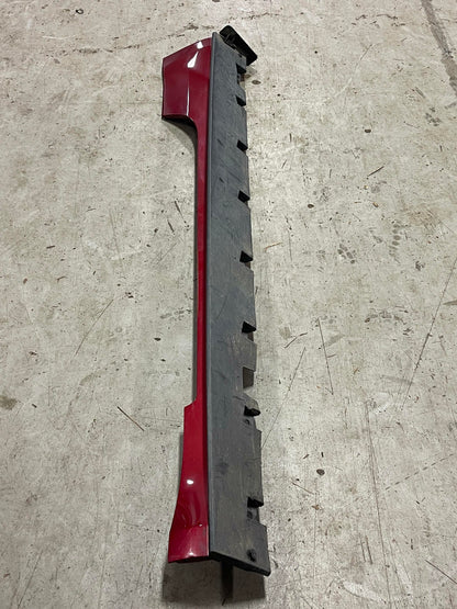 2015-23 Ford Mustang Driver LH Rocker Side Skirt Ruby Red Paint Code RR 319