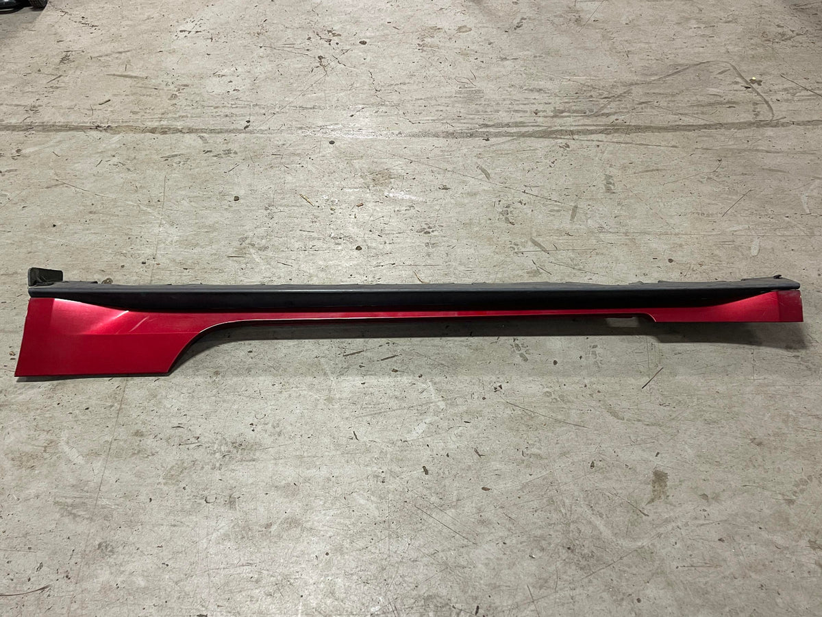 2015-23 Ford Mustang Driver LH Rocker Side Skirt Ruby Red Paint Code RR 319