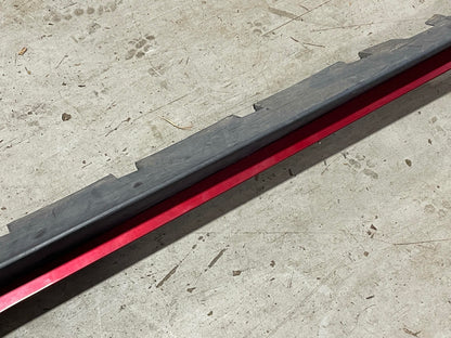 2015-23 Ford Mustang Driver LH Rocker Side Skirt Ruby Red Paint Code RR 319